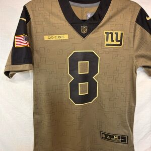 Nike NY Giants Jersey camo Jones number 8 medium